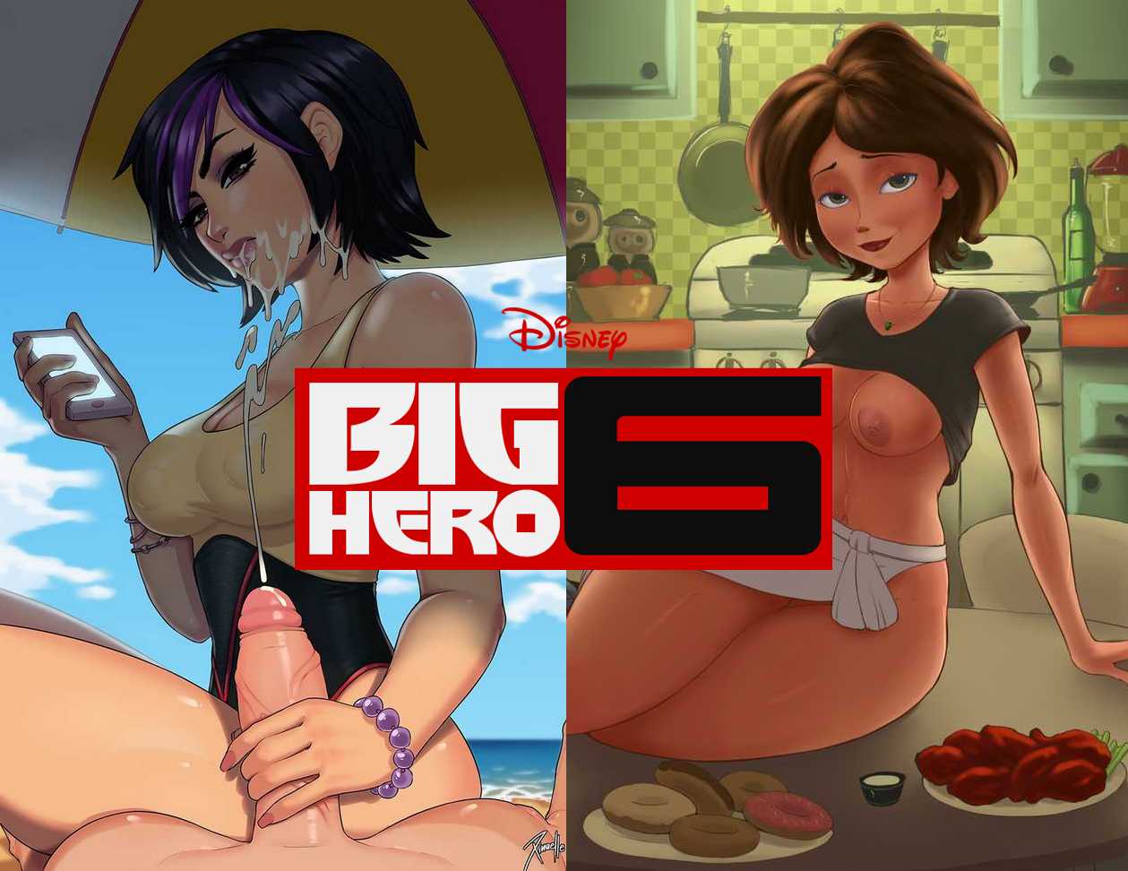 hentai Big Hero 6 hentai et ses héroïnes vraiment bandantes