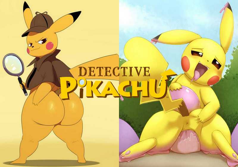 hentai Détective Pikachu hentai, une version de Pokémon x inédite